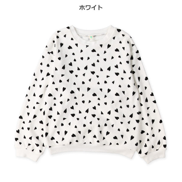 西松屋 ELFINDOLL ブークレーハート総柄トレーナー 正規品