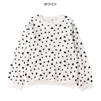 西松屋 ELFINDOLL ブークレーハート総柄トレーナー 正規品