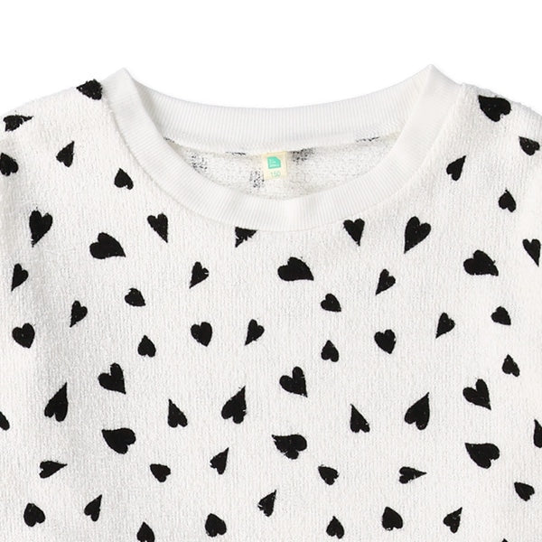 西松屋 ELFINDOLL ブークレーハート総柄トレーナー 正規品