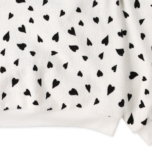 西松屋 ELFINDOLL ブークレーハート総柄トレーナー 正規品