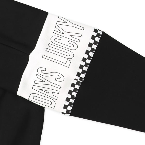 西松屋 ELFINDOLL 裏起毛袖チェッカーフラッグトレーナー 正規品