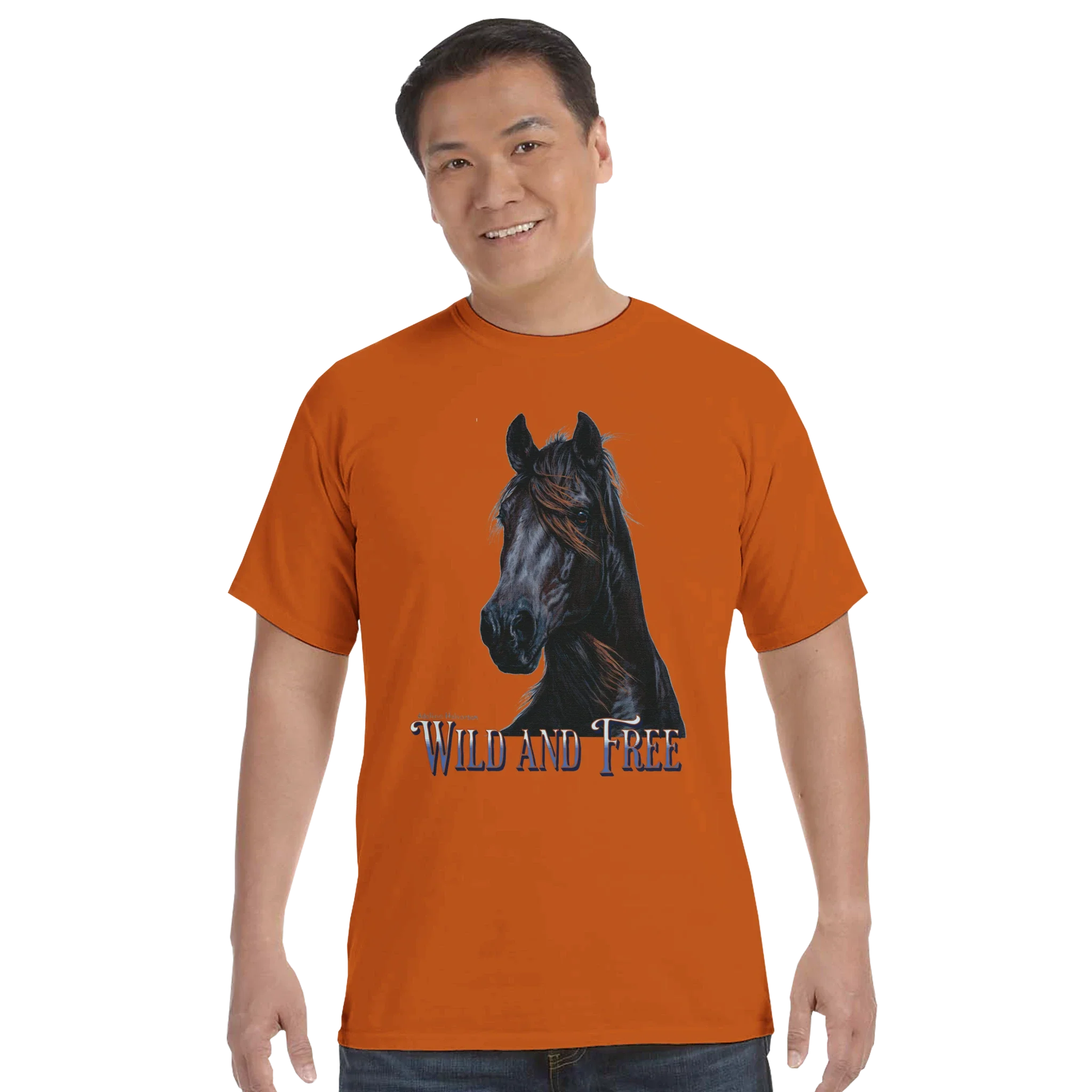 Wild and Free Comfort Colors Unisex Tee – 100% Cotton