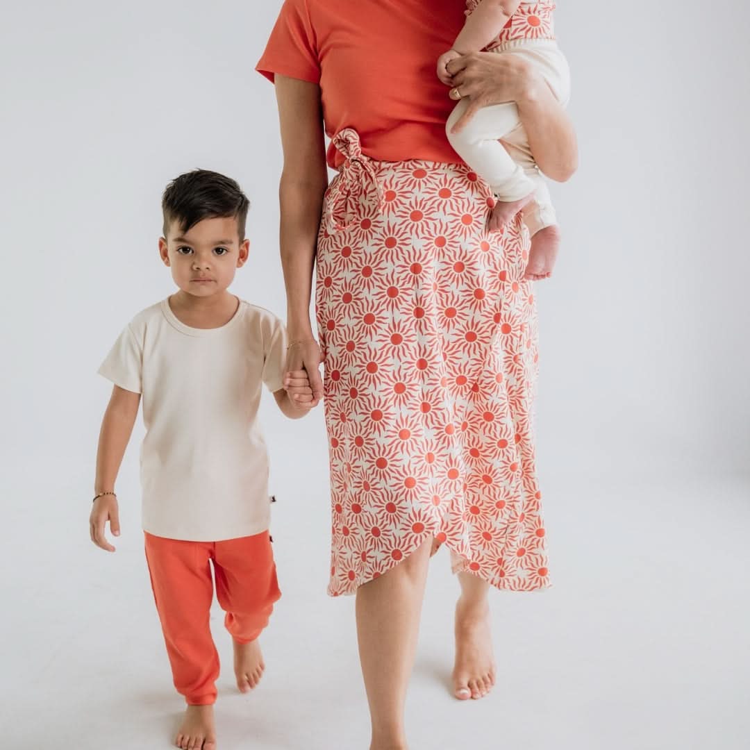 Ladies Bamboo Wrap Skirt | Saltwater Floral