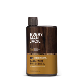 Every Man Jack - 2-in-1 Shampoo & Cond. Sandalwood (400ml)