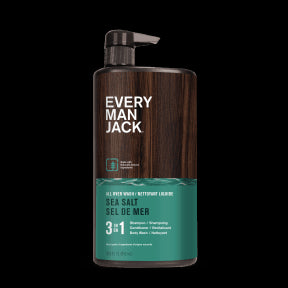 Every Man Jack - 3-in-1 All Over Wash Sea Salt (852ml)