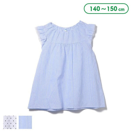 【西松屋正規品】ブラウスストライプ・ドット９