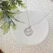 Double wave necklace
