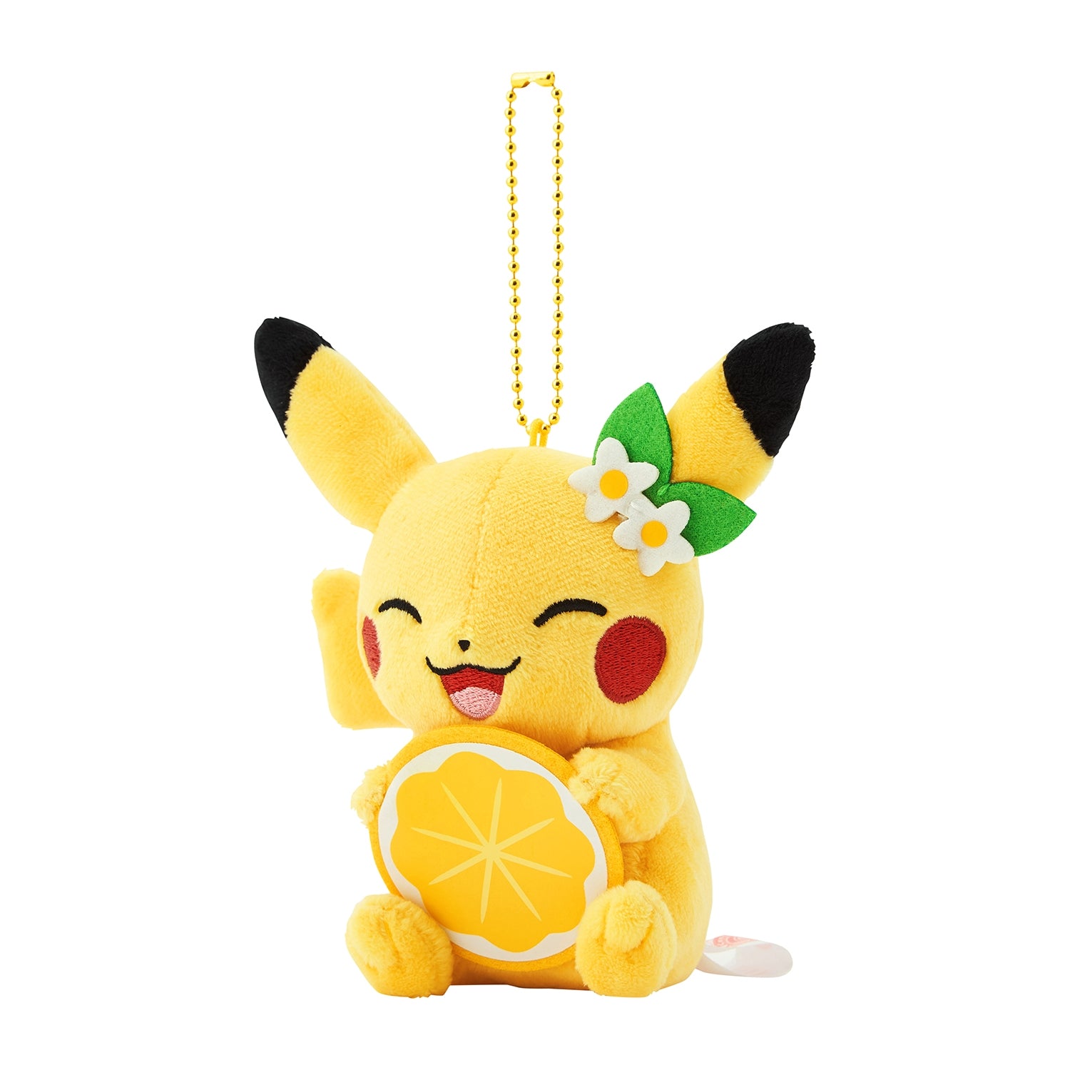 Pokemon Center Hiroshima Lemon Pikachu Plushie Keychain (Pokémon Center Japan)