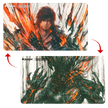 Magic: The Gathering - Final Fantasy - Clive, Ifrit’s Dominant / Ifrit, Warden of Inferno Playmat: Double-Sided