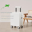 Minimalist Textured Hard Shell Carry-On Luggage – Lightweight 360° Spinner Suitcase