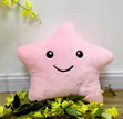 Unique Luminous Pillow Vivid Star Design LED Light Colorful Cushion Stars Plush Pillow Toys Gift For Kids Children Girl