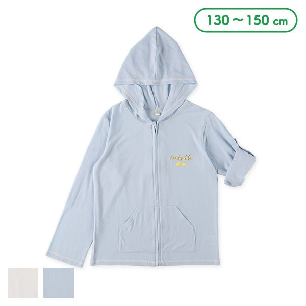 西松屋 ELFINDOLL 梨地ロールアップパーカー正規品