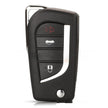 Folding Key Shell Camry Reeling Ruizhi Highlander Remote Control Key Shell 4 Keys