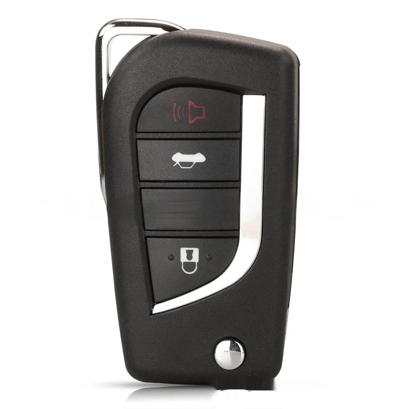 Folding Key Shell Camry Reeling Ruizhi Highlander Remote Control Key Shell 4 Keys