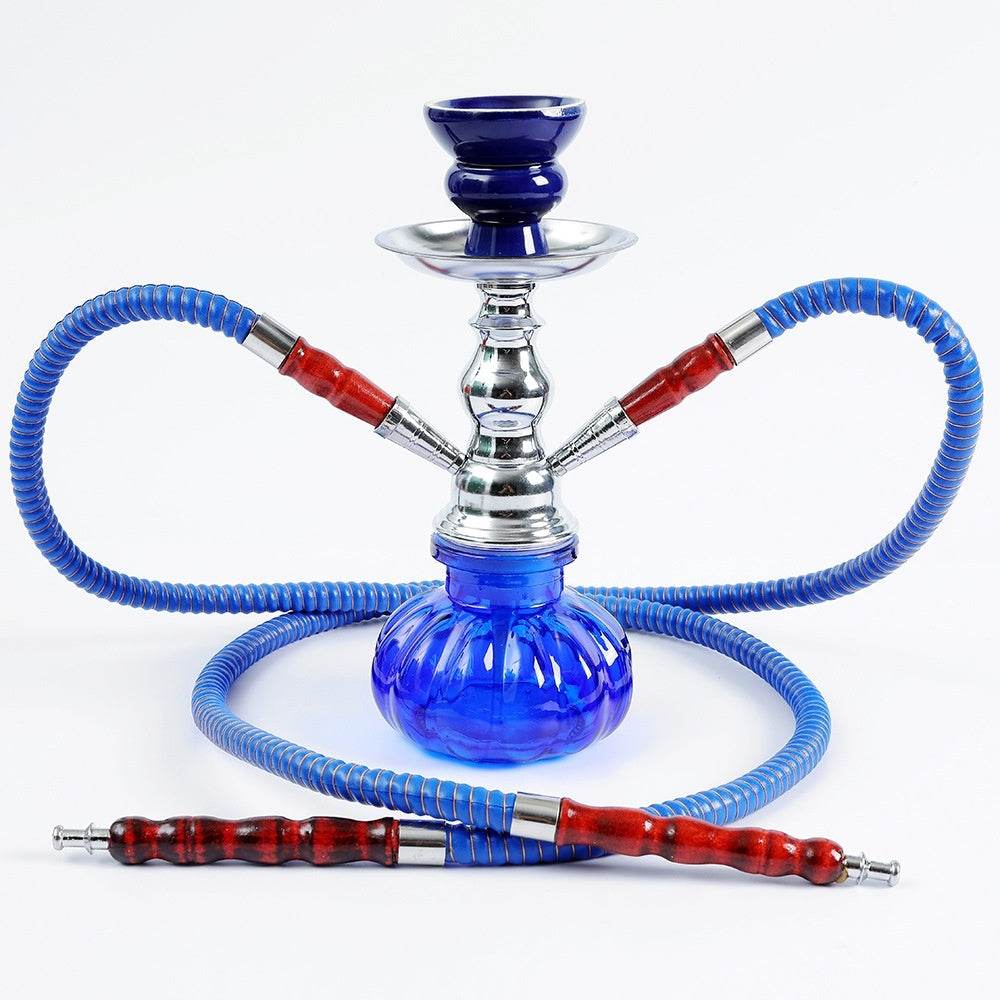 Small Size Iron Single And Double Pipe Hookah Suit