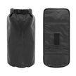 Adjustable Bicycle Saddle Bag – Roll-Top Handlebar Bag 3–7L, Black