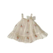 Newborn baby girl Embroidered Mesh Baby Bloomer With Skirt Infant baby Casual dress for baby girl