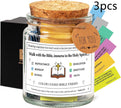 Bible Verses In A Jar – 90 Scripture Cards Glass Jar (Colours A, B, C)