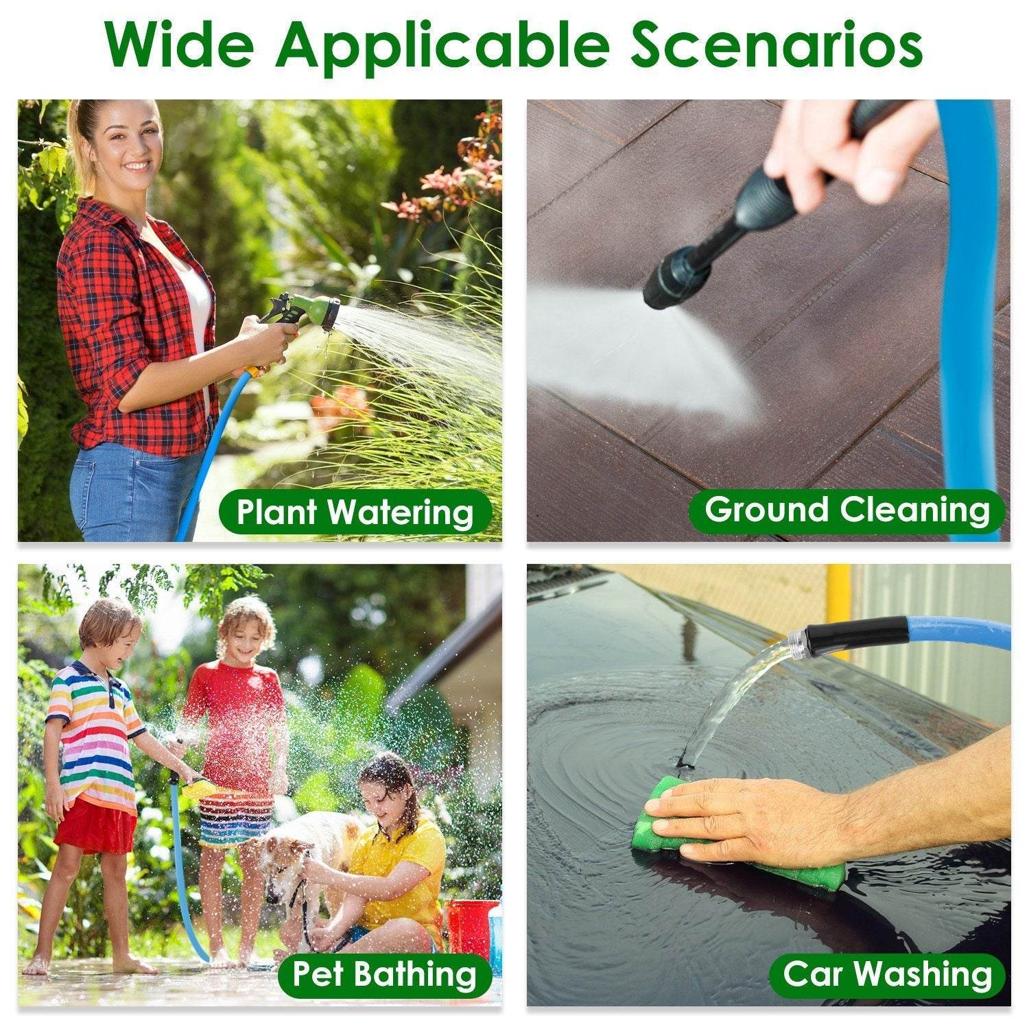Non-Expanding Flexible Garden Hose Heavy Duty PVC Water Hose