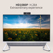 1080P USB Webcam with Autofocus, 60° Wide Angle and Built-In Microphone