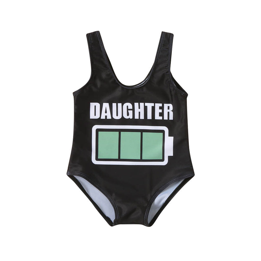 Mother and child swimwear
