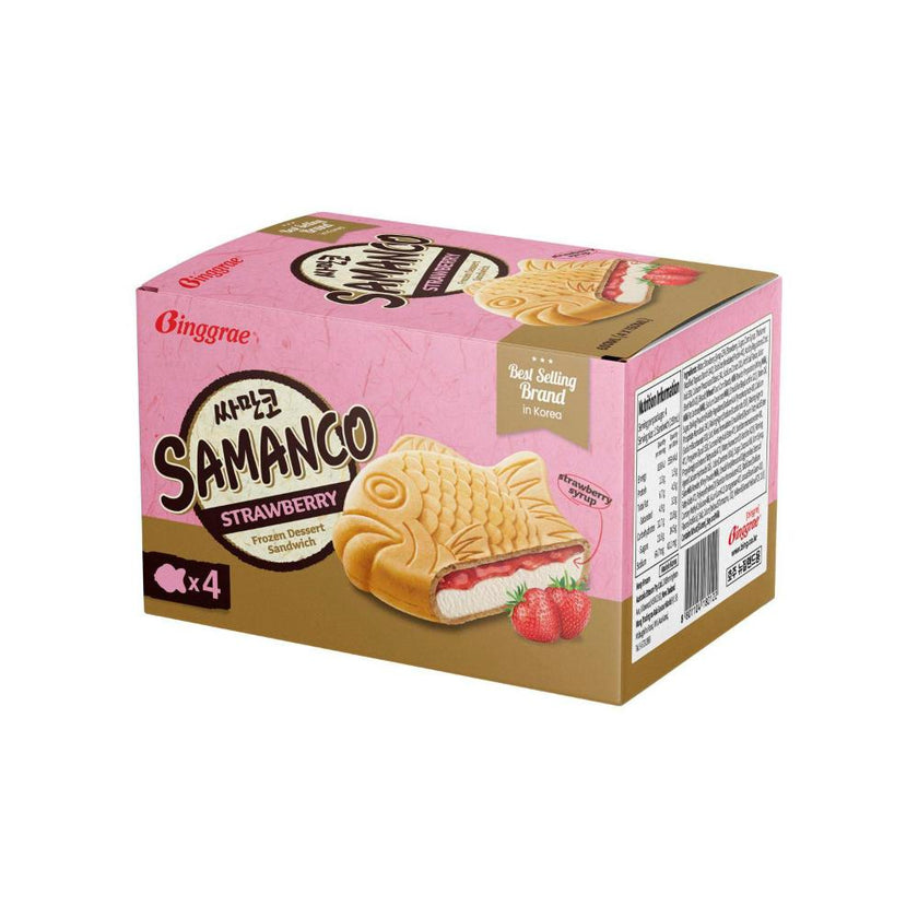 FZN: Binggrae Samanco Strawberry Ice Cream