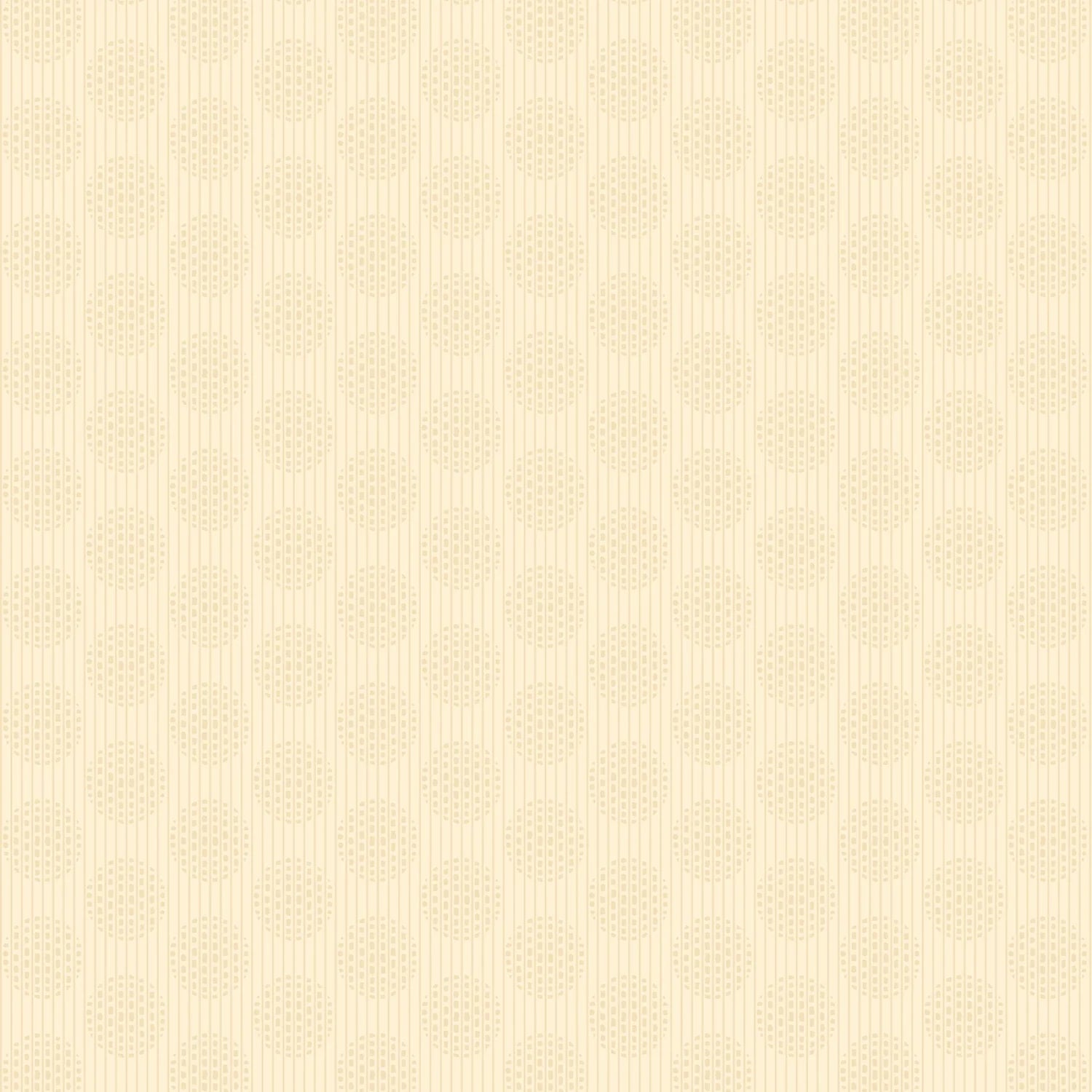 Wilmington Prints' Essential Basics - Caramel Macchiato Circles & Stripes