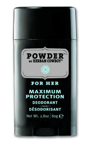 Herban Cowboy - Powder Deodorant for Her (79g)