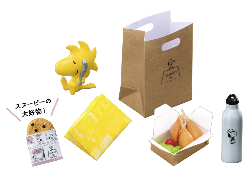 Snoopy Peanuts Cafes tour with you! (1 Random Box) (Re-ment Blind Box)