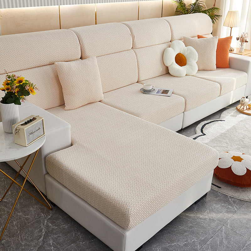 Polar Fleece Sofa Cover – All-Season Universal Couch Slipcover (6 Colours, S–2XL)