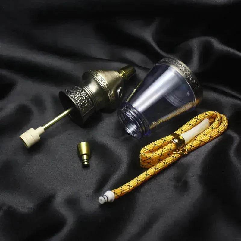 Double circulation filter cigarette holder for water pipe Complete Hookah set