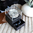 Eternal Flower Rose Jewelry Box for Birthday Presents Valentines Day Wedding Gift Box