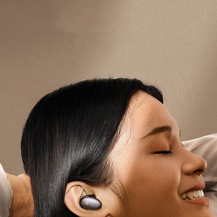 ANC Active Noise Canceling Bluetooth Earbuds – True Wireless TWS with Charging Case (Grey)