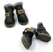 Dog Winter Snow Boots – Waterproof Non-Slip PU Paw Shoes for Small & Medium Dogs (10 Colours, Sizes 1–5 & S–XXL)