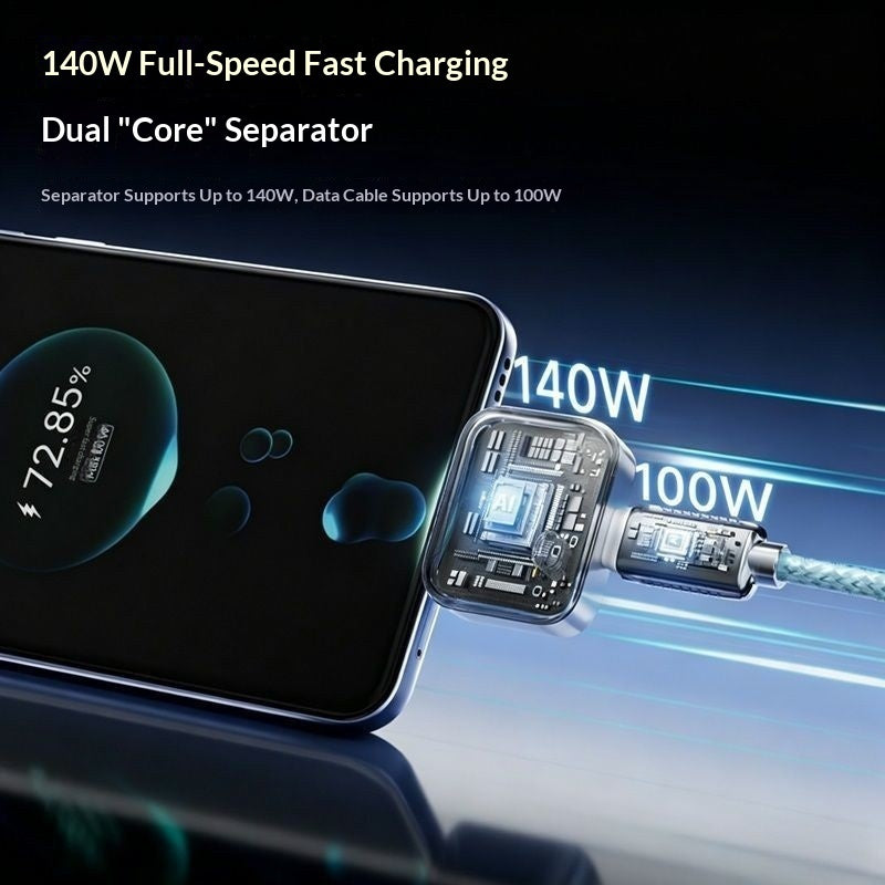 USB Charger Auto Power-Off Separator | AI Recognition Smart Charging Cut-Off