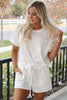Textured Shorts Set — Matching Two-Piece Lounge & Casual Set for Women
