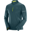 Salomon Mens Agile Half Zip Active Shirt Size Small