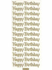Deco Stickers - Happy Birthday
