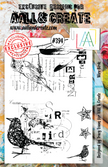 AALL and Create Stamp Set - 394 - Wire Birds