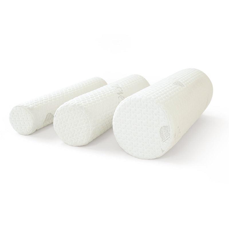 Round Cervical Support Memory Foam Cylindrical Pillow