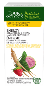 Four O'Clock - Energy Green Tea Straberry-Guava (20bg)