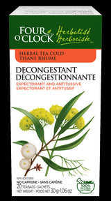 Four O'Clock - Decongestant Herbal Tea (20bg)