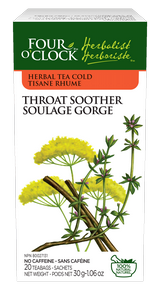 Four O'Clock - Throat Soother Herbal Tea (20bg)