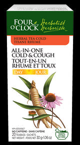 Four O'Clock - All-in-one Cold & Cough Day (20bg)