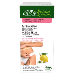 Four O'Clock - Mega-Slim Lemon Green Tea (20bg)