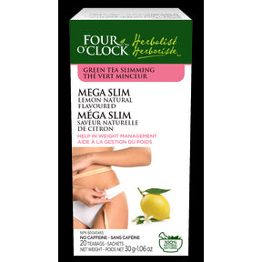 Four O'Clock - Mega-Slim Lemon Green Tea (20bg)
