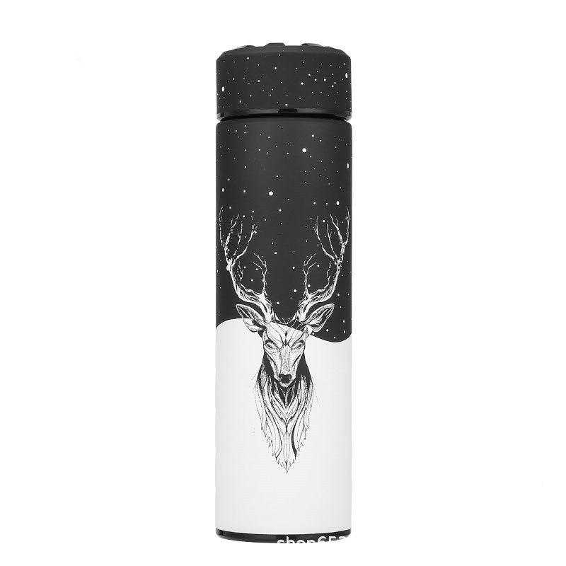 Insulated Thermos Cup with Tea Strainer – 304 Stainless Steel Vacuum Flask | 350ml & 500ml