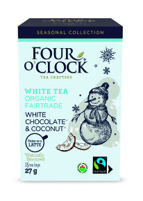 Four O'Clock - White Chocolate & Coconut White Tea (15bg)