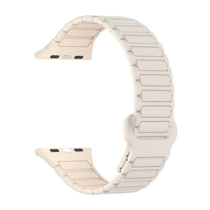 Iwatch Three-plant Silicone Two-color Watch Strap
