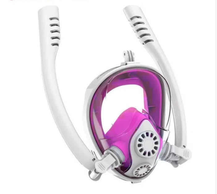 Scuba Diving Mask Canada | PC Lens Kids and Adult Sizes | Black Blue Orange Pink